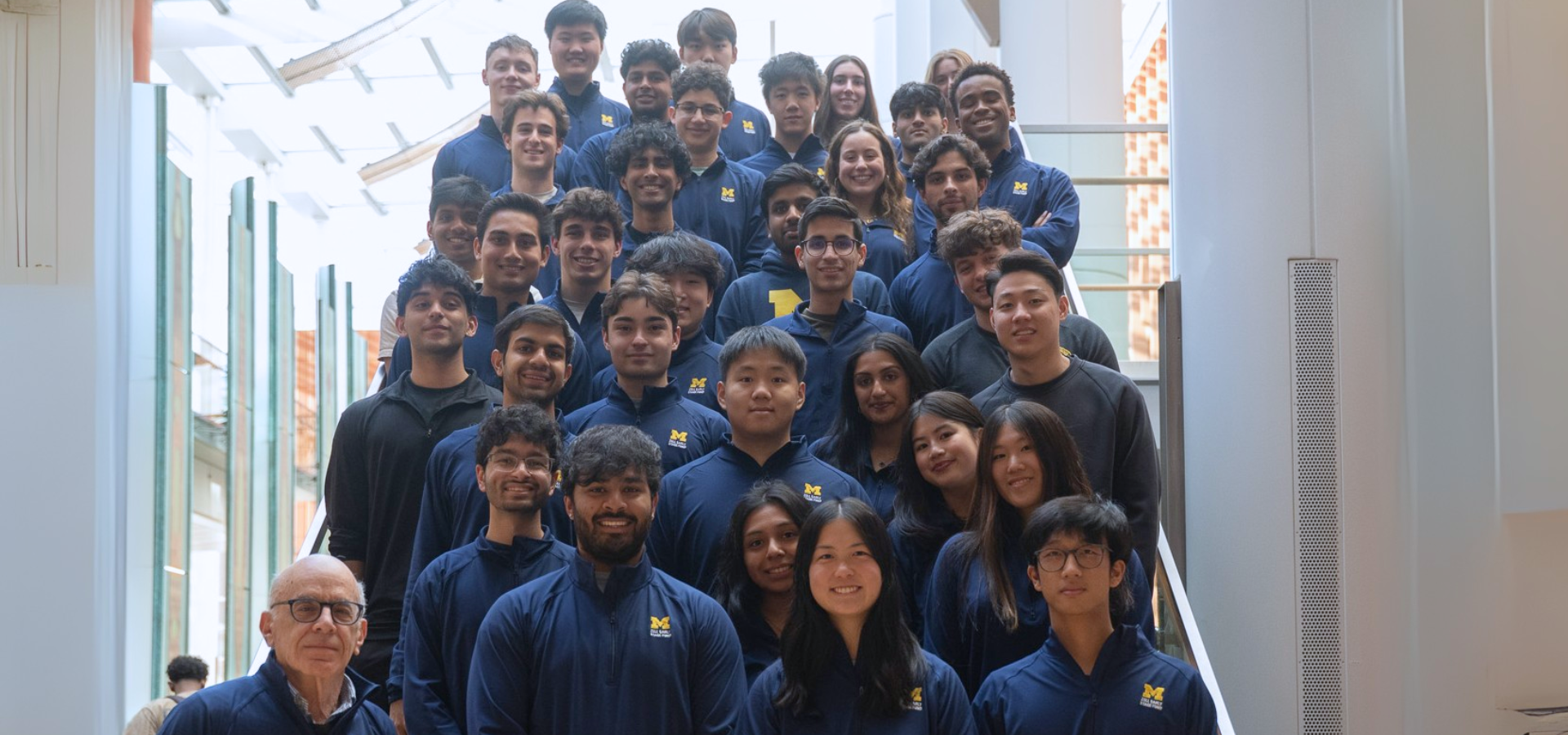 group photo of Zell Early stage fund students
