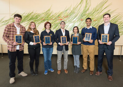 Award Recipients at the 2015 Ross School of Business Entrepreneurial Lunch.