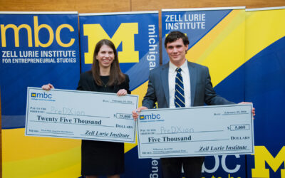 The Zell Lurie Institute Awards University of Michigan Student Startups Over $100,000