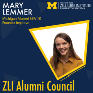 Zell Lurie Alumni Council University of Michigan Ross